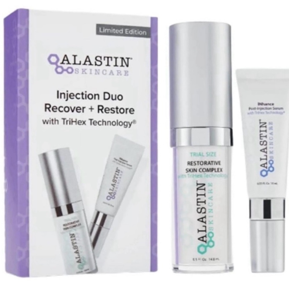 Alastin Skincare Injection Duo Set - Silver and White